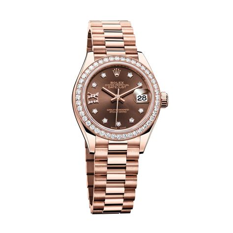 rolex gold womens diamonds|Rolex 28mm lady datejust.